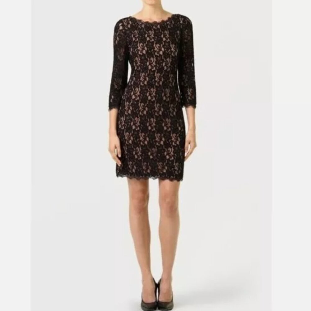 ⭐️Host Pick! ⭐️ Aritzia T. Babaton - Black Lace Mini/Above Knee Dress - 0